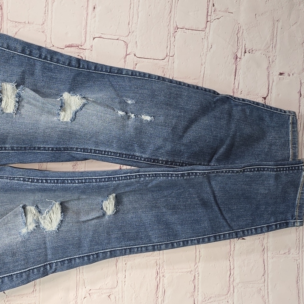 TORRID Bombshell Skinny Premium Stretch  Destructed Jean Womens Size 18R - Picture 3 of 15